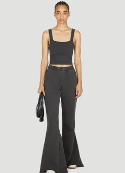 Square Neck Cropped Tank Top