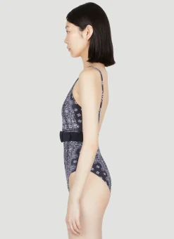 St Tropez Bandana Print Swimsuit