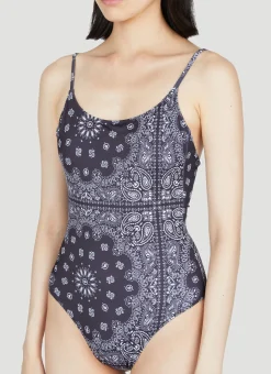 St Tropez Bandana Print Swimsuit
