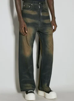 Stained Denim Jeans