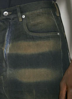Stained Denim Jeans