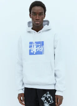 Stock Logo Applique Hooded Sweatshirt