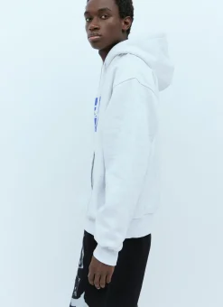 Stock Logo Applique Hooded Sweatshirt