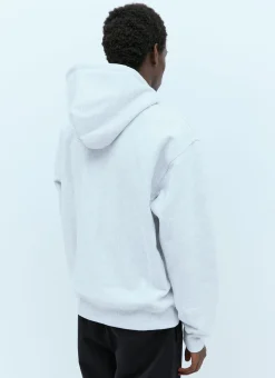 Stock Logo Applique Hooded Sweatshirt
