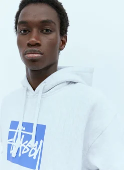 Stock Logo Applique Hooded Sweatshirt