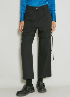 Straight Leg Suit Pants