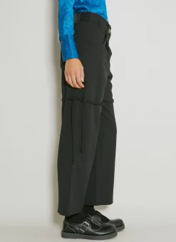 Straight Leg Suit Pants