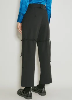 Straight Leg Suit Pants