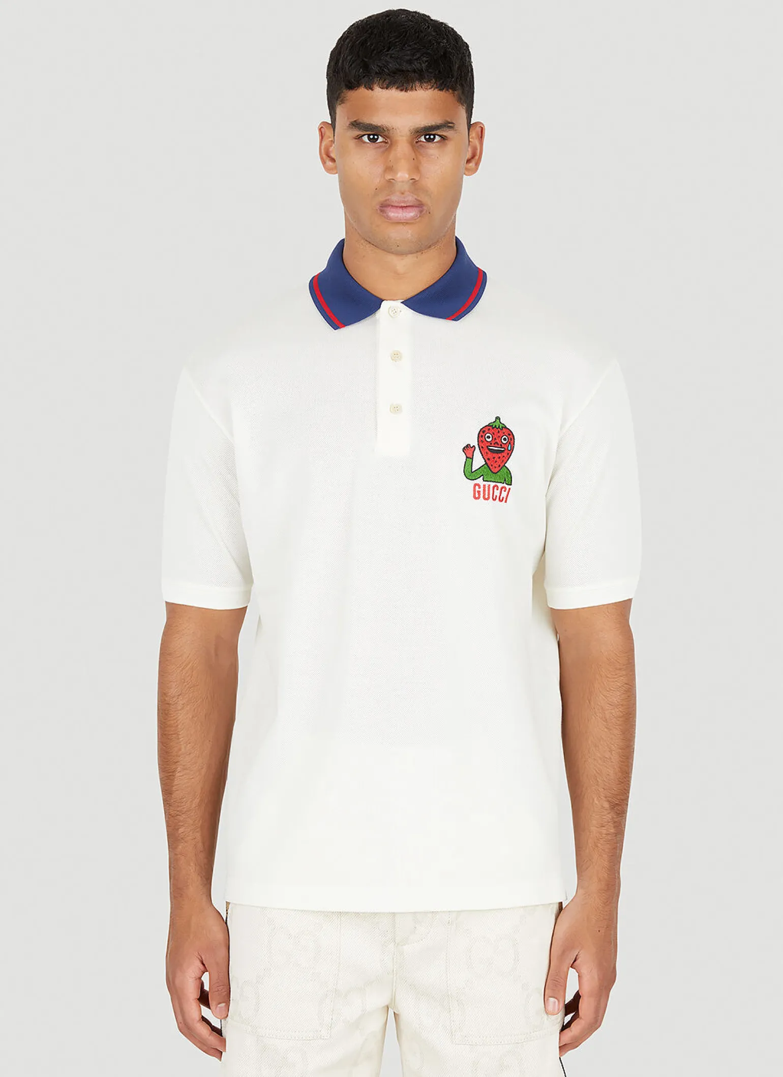 Strawberry Patch Polo Shirt