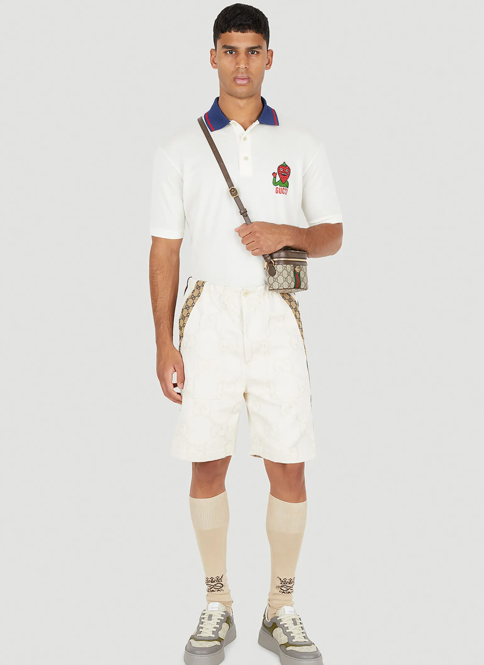 Strawberry Patch Polo Shirt