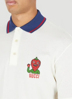 Strawberry Patch Polo Shirt