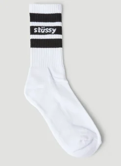 Stripe Crew Socks