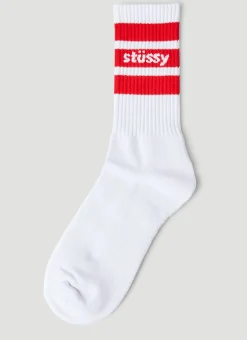 Stripe Crew Socks