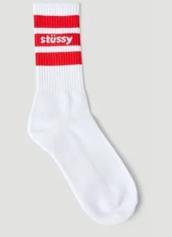Stripe Crew Socks