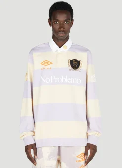 Stripe Print Rugby Shirt