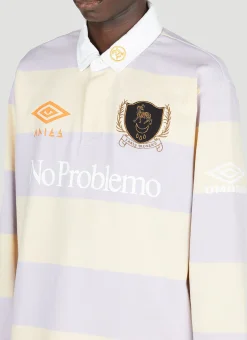 Stripe Print Rugby Shirt