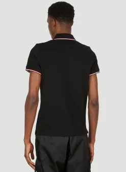 Stripe Trim Polo Shirt