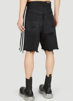 Striped Baggy Shorts