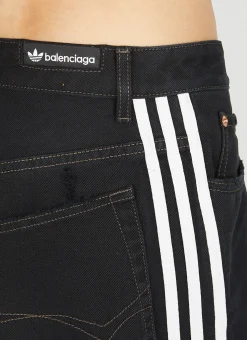 Striped Baggy Shorts