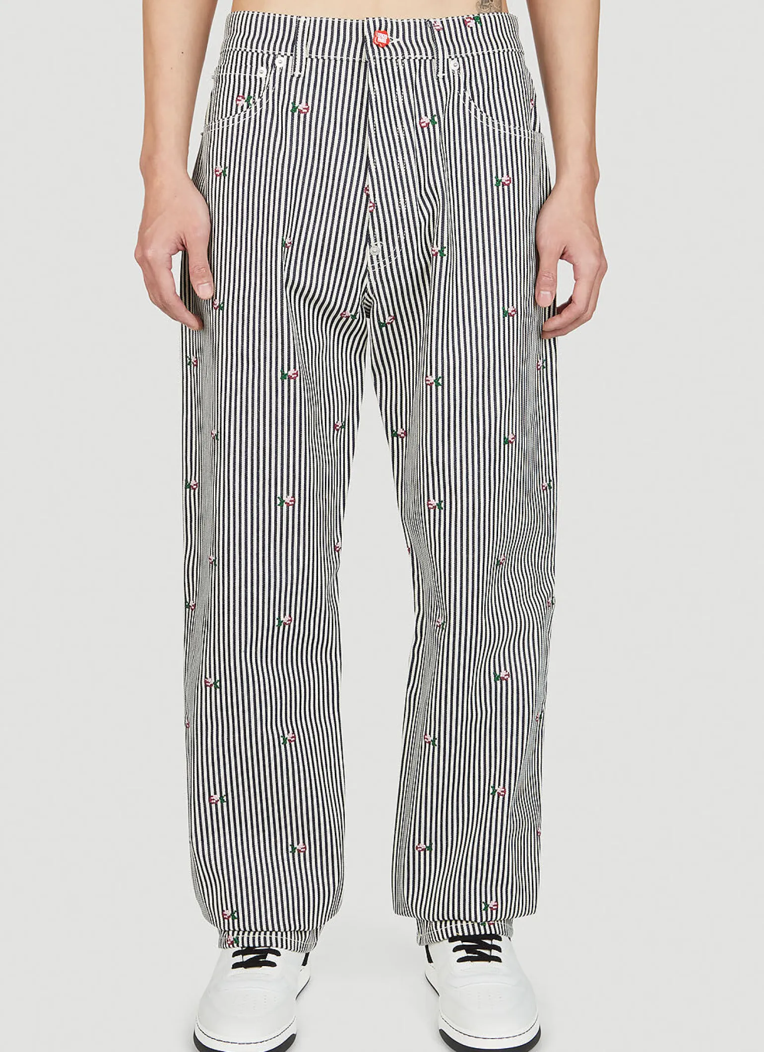 Striped Jeans