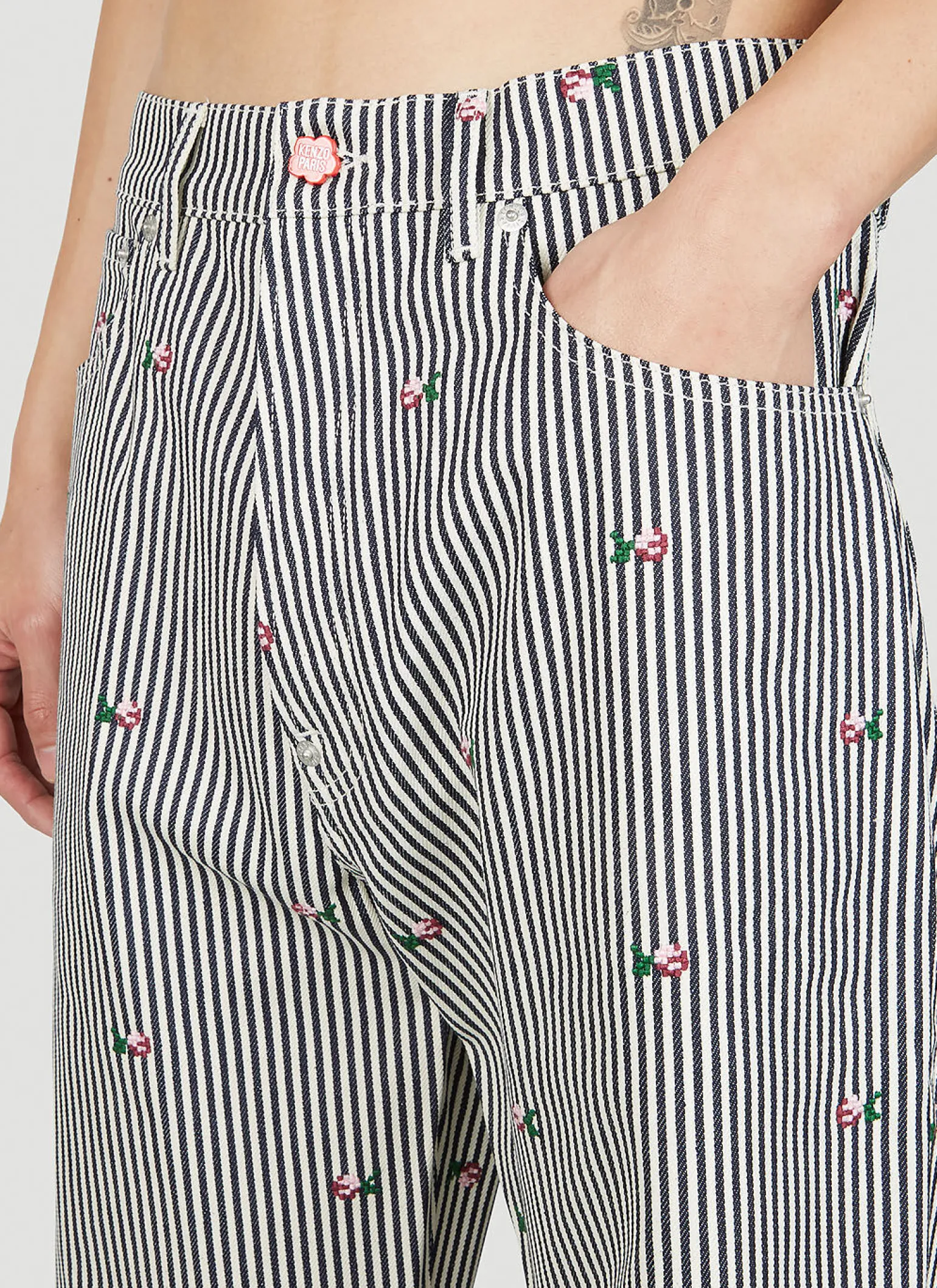 Striped Jeans