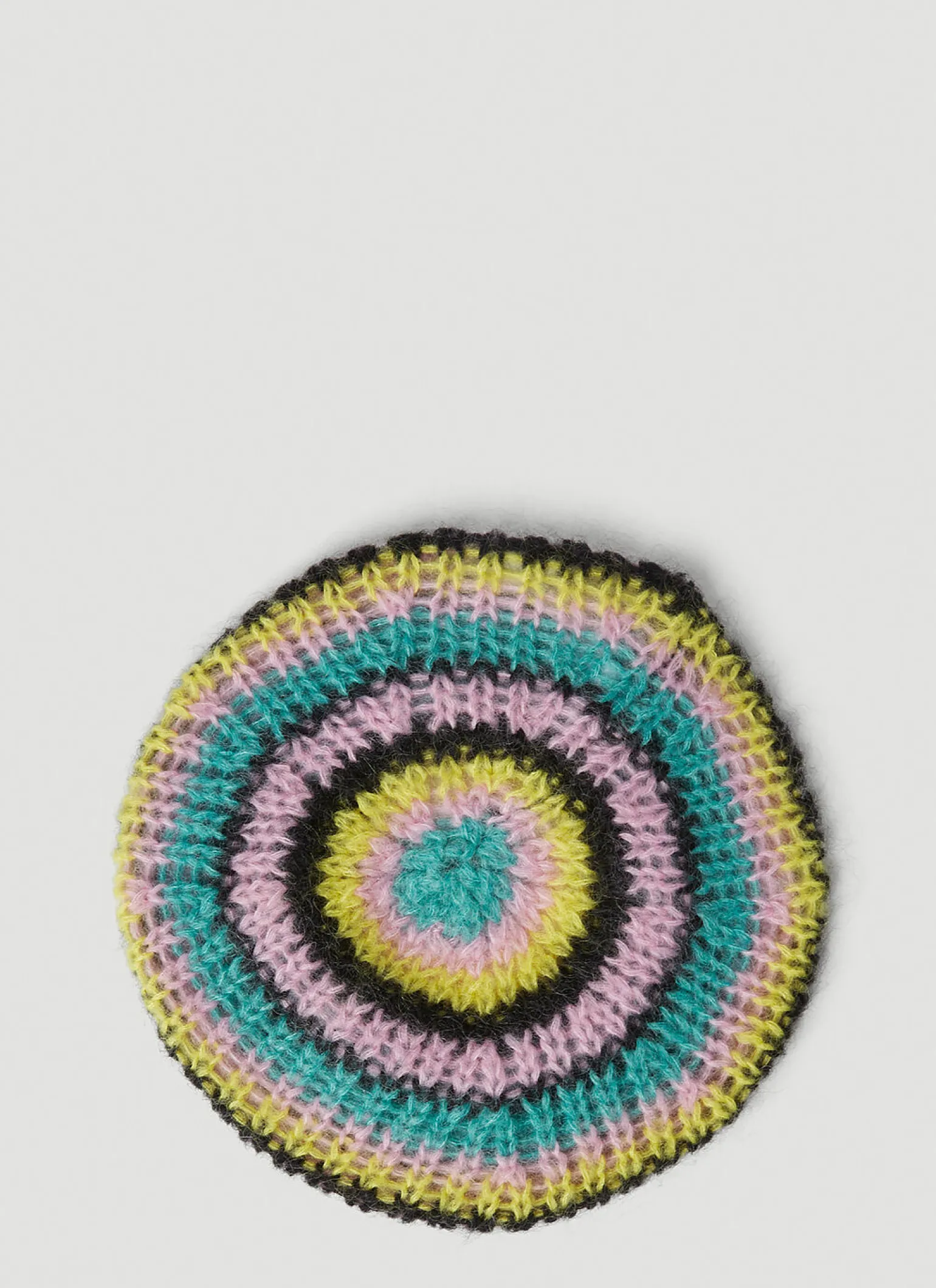 Striped Mohair Beret