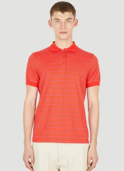 Striped Polo Top