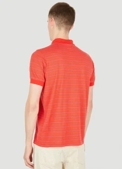 Striped Polo Top