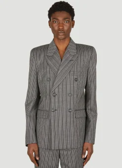 Striped Tailored Blazer