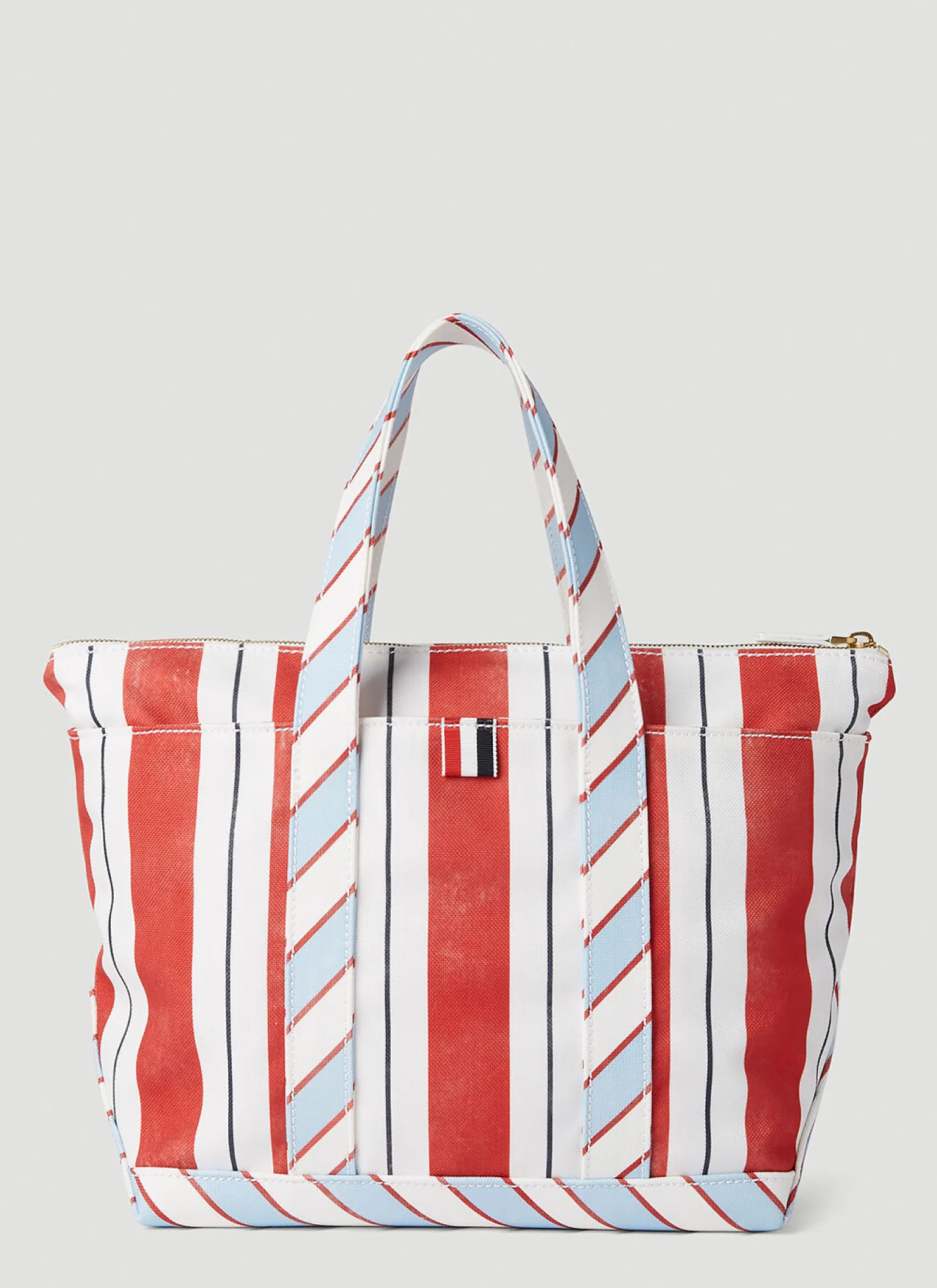 Striped Tool Tote Bag