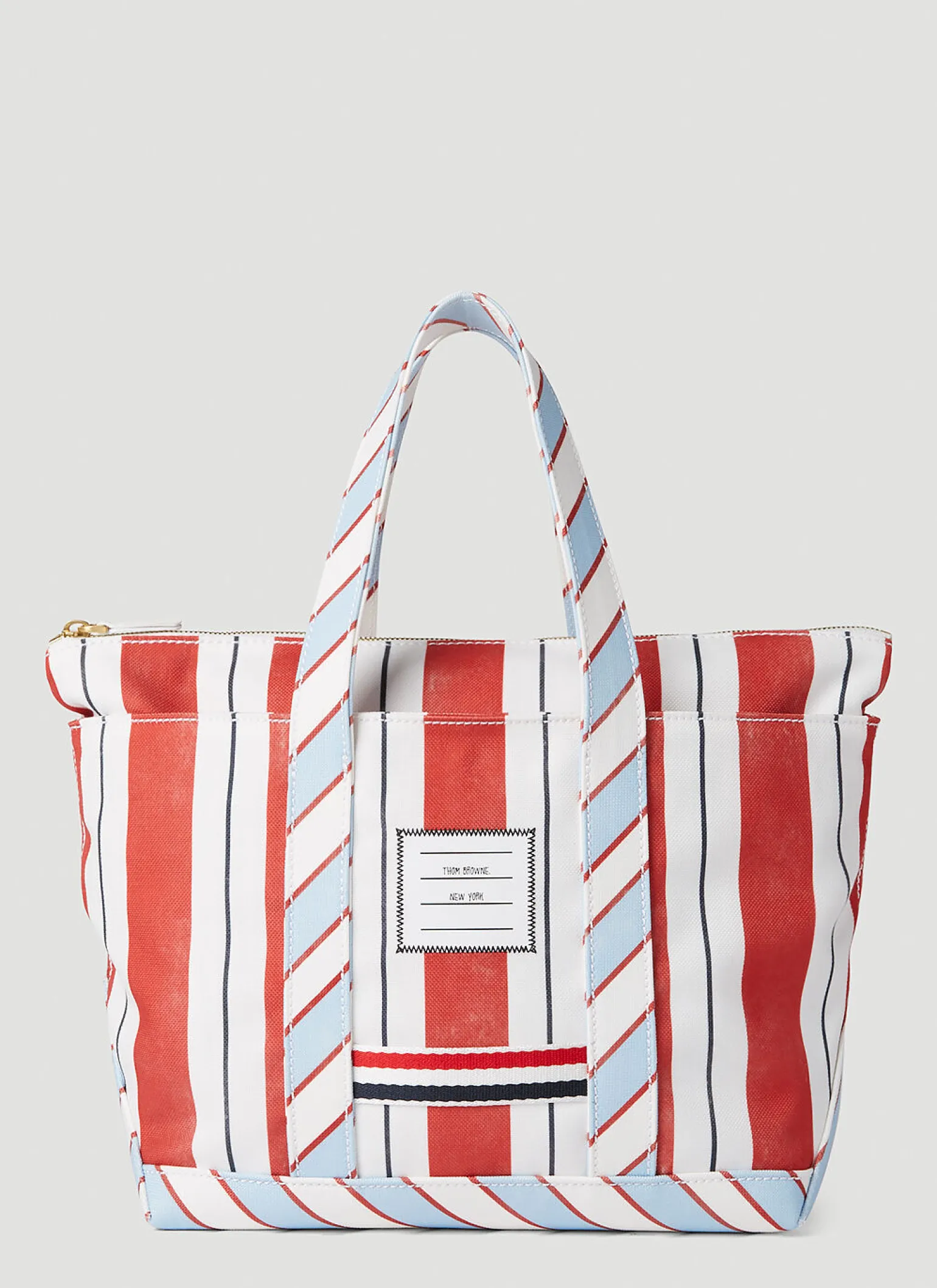 Striped Tool Tote Bag