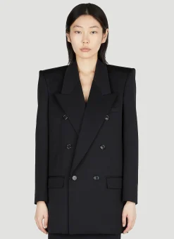 Structured Double Breasted Blazer