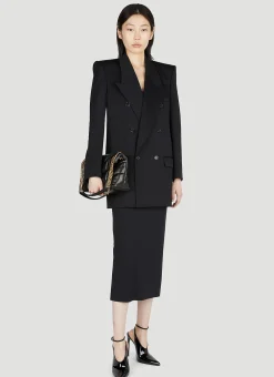Structured Double Breasted Blazer