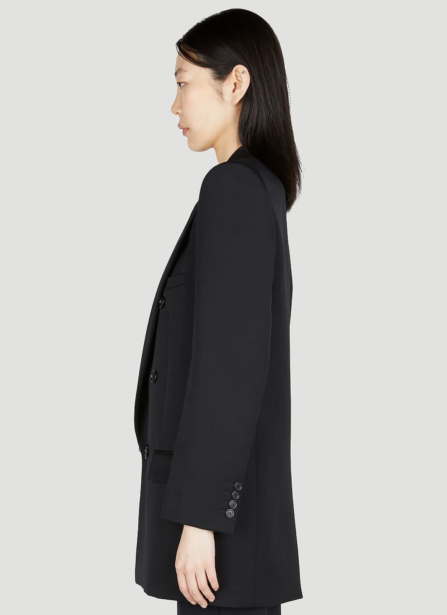 Structured Double Breasted Blazer
