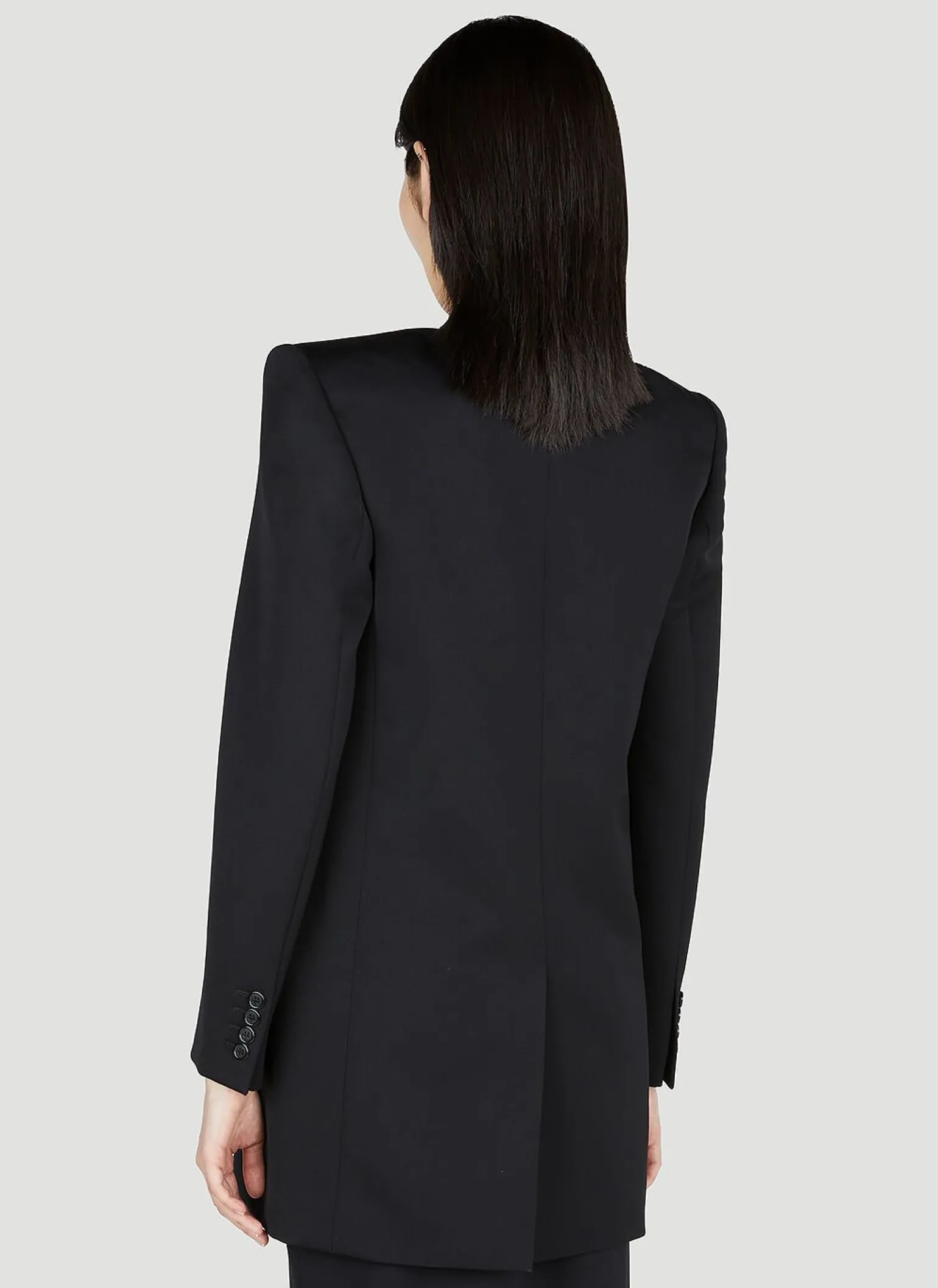 Structured Double Breasted Blazer