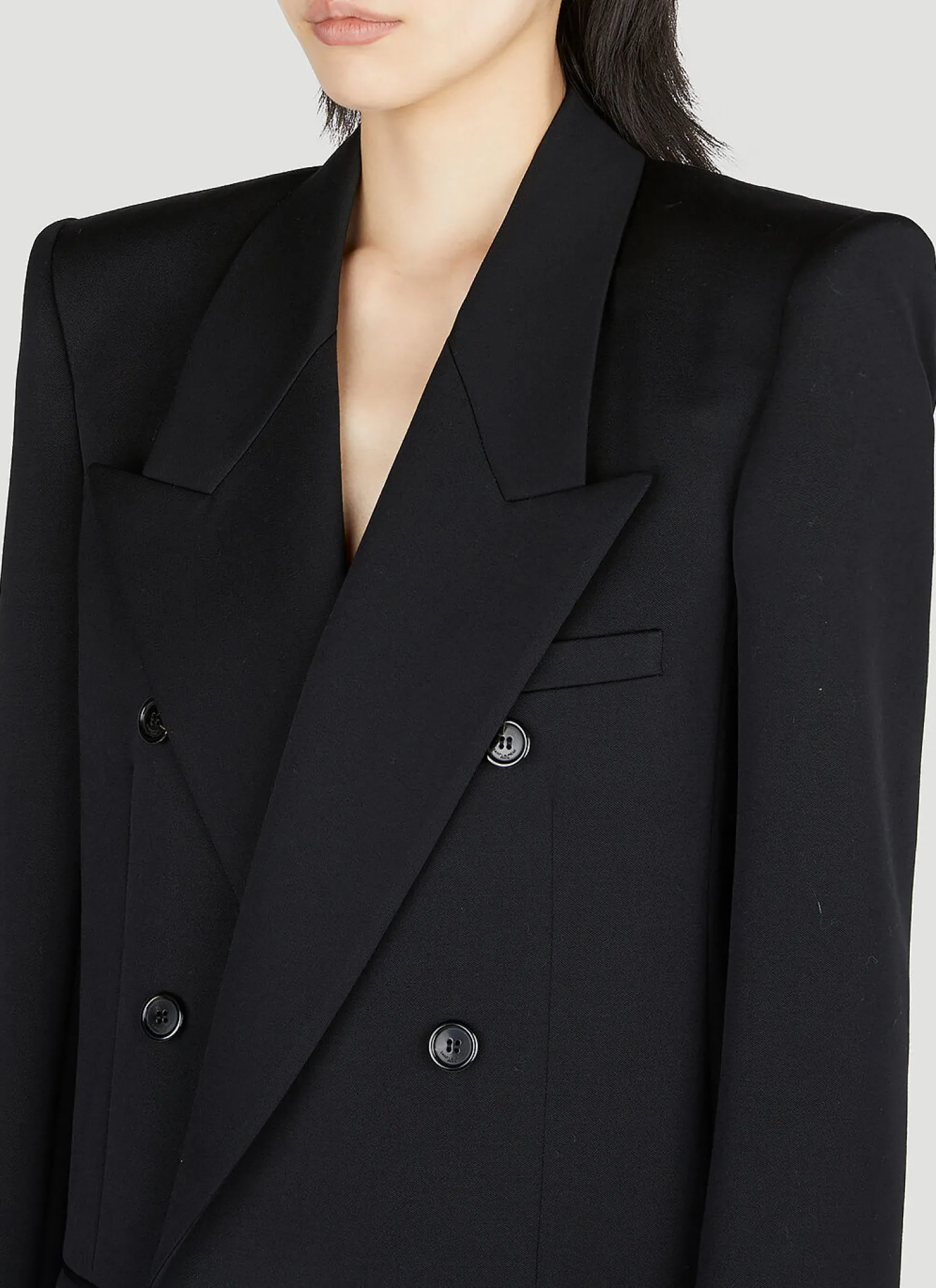 Structured Double Breasted Blazer