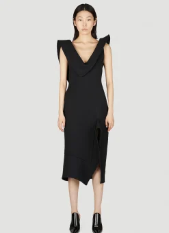 Structured Midi Dress