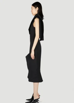 Structured Midi Dress