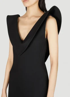 Structured Midi Dress