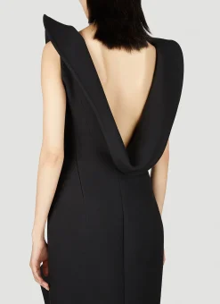 Structured Midi Dress