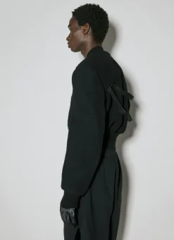 Structured Wool Bomber Jacket