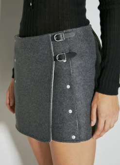 Studded Mini Skirt