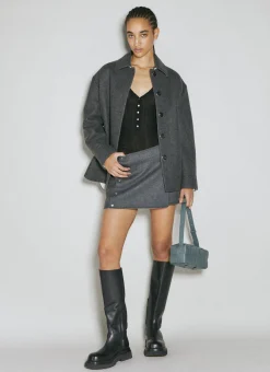 Studded Mini Skirt