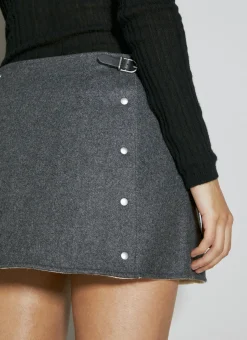 Studded Mini Skirt