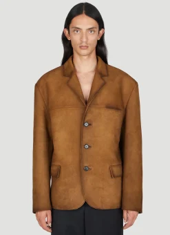 Suede Blazer