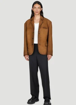 Suede Blazer