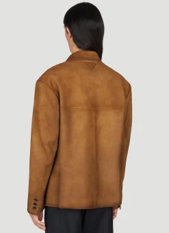 Suede Blazer