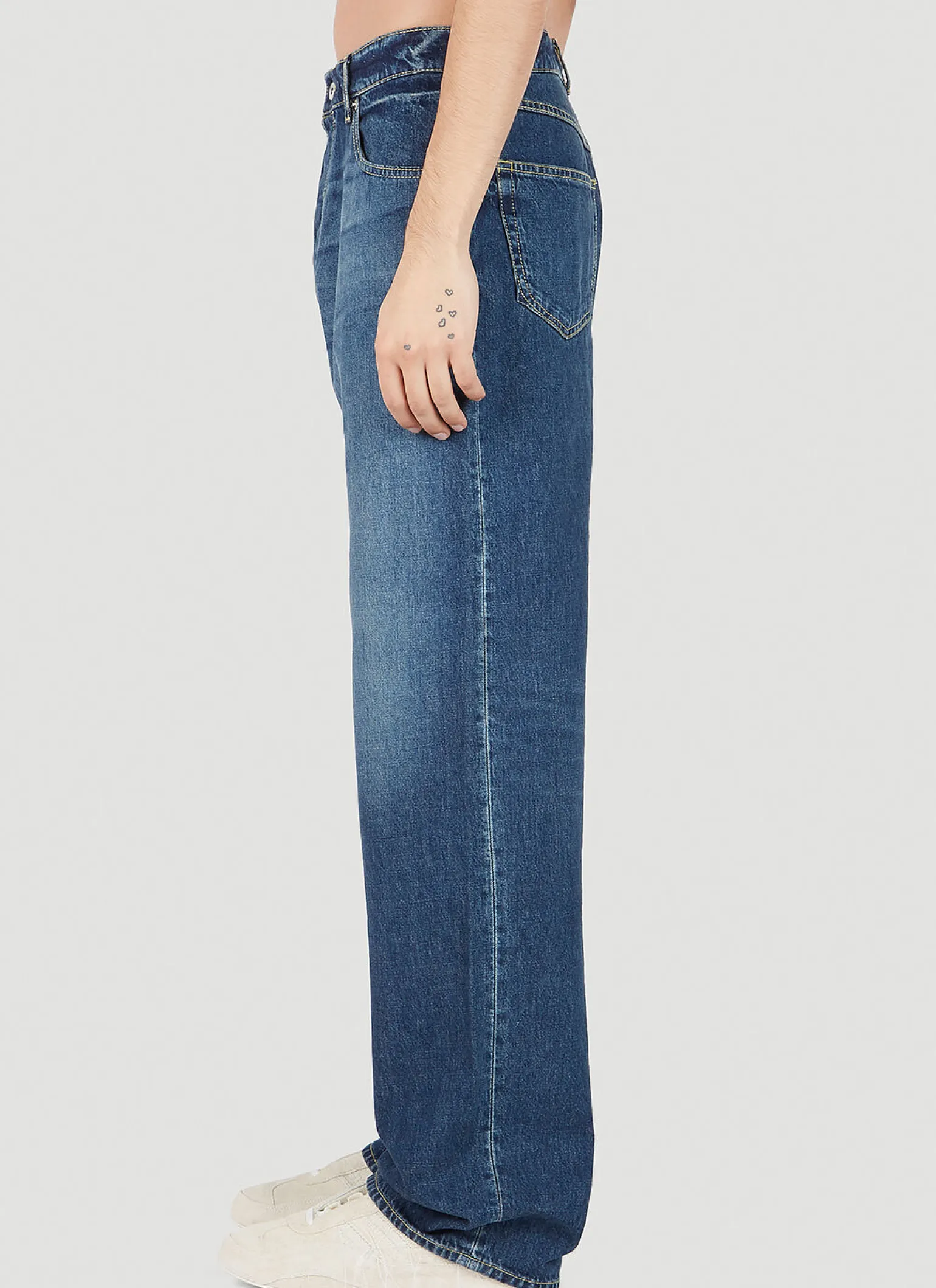 Suisen Relaxed Wide Leg Jeans