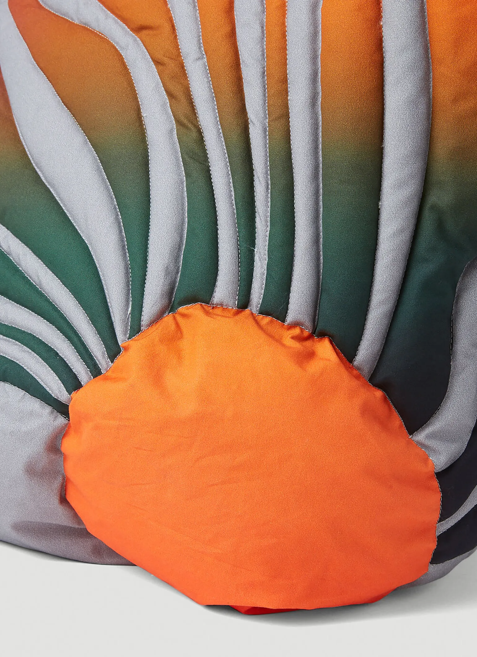 Sunset Puffer Tote Bag