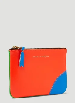 Super Fluo Leather Wallet
